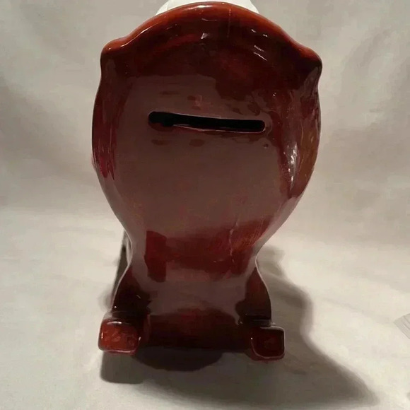 Vintage Lefton “Retirement Fund” Bank ~mint~6” tall - Picture 3 of 5